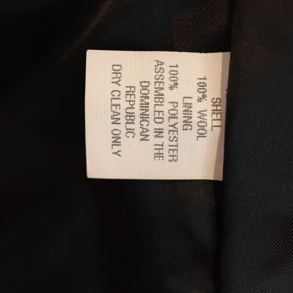 Jason Kole 100% Wool Peacoat Charcoal Grey LG - Picture 10 of 10